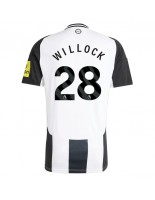 Moške Nogometnih dresov Newcastle United Joe Willock #28 Domači 2024-25 Kratki rokavi